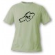 T-Shirt - Frontières Neuchâteloises au pinceau - pour femme ou homme, Alpine Spruce
