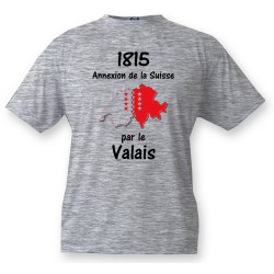 Bambini T-shirt - Valais 1815, Ash Heater
