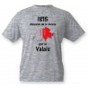 Youth T-shirt - Valais 1815, Ash Heater