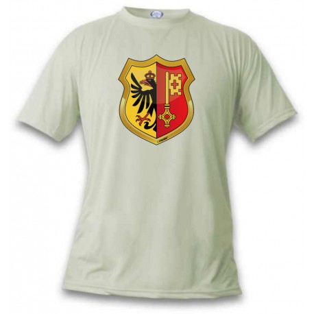 Men's or Women's T-Shirt - Geneva coat of arms, November White