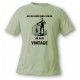 Herren Humoristisch T-Shirt - Vintage Bicycle, Alpine Spruce