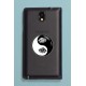 Sticker - Yin-Yang - Testa di Leone Tribale, per automobile, notebook o smartphone