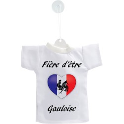 Car's Mini T-Shirt - Fière d'être Gauloise - Heart