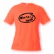 Men's Funny T-Shirt - Motard Inside, Safety Orange