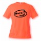 Uomo Funny T-Shirt - Motard Inside, Safety Orange