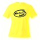 T-Shirt humoristique homme - Motard Inside, Safety Yellow