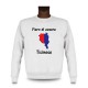 Herren Funny Sweatshirt - Fiero di essere Ticinese, White