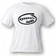 Uomo Funny T-Shirt - Lyonnais Inside, White