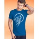 Baumwolle T-Shirt - Tribal Moon Wolf, 51-Royal