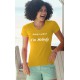 Donna FOTL  cotone T-Shirt - Nobody's perfect, 34-Girasole