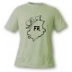 Women's or Men's T-Shirt - Fribourg brush borders, Alpine Spruce