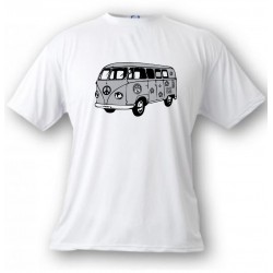 T-shirt enfant - Hippie VW Bus, White