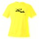 T-Shirt Kampfflugzeug - FA-18 & Super Puma, Safety Yellow