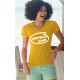 Women's FOTL cotton T-Shirt - Fribourgeoise Inside, 34-Sunflower