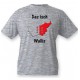 Men's or Women's T-Shirt - Das isch Wallis, Ash Heater