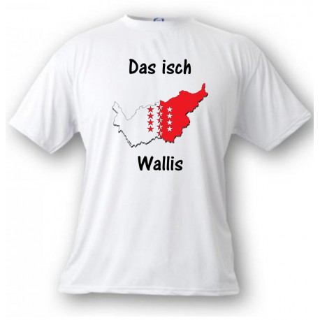 T-Shirt - Das isch Wallis, White