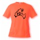 T-Shirt - Waadtlander Bürsten Grenzen, Safety Orange
