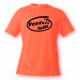 Men's Funny T-Shirt - Vaudois Inside, Safety Orange