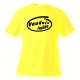 Uomo Funny T-Shirt - Vaudois Inside, Safety Yellow