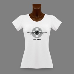 Donna slim T-shirt - Swiss FA-18 Hornet