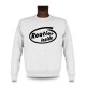Men's Funny Sweatshirt -  Routier inside, White