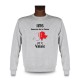 Men's Sweatshirt - Valais 1815, Ash Heater