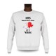 Uomo Sweatshirt -  Valais 1815, White