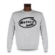 Men's Funny Sweatshirt -  Motard inside, Ash Heater