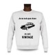 Men's Sweatshirt - Vintage Citroën DS, White