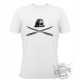 T-Shirt "Heaume et épées", White