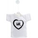 Urner Mini T-Shirt - UR Herz