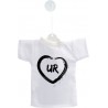 Uri Mini T-shirt - Cuore UR, per automobile