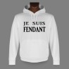 Kapuzen-Sweatshirt - Je suis FENDANT