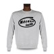 Men's Funny Sweatshirt -  Mécano inside, Ash Heater