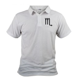 Uomo Polo Shirt - segno astrologico Scorpione