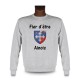 Herren Fashion Sweatshirt - Fier d'être Ainois, Ash Heater