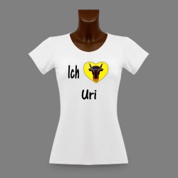 T-Shirt moulant - Ich liebe Uri