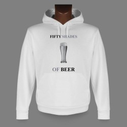 Herren Kapuzenpulli - Fifty Shades of Beer - Fünfzig Schatten Bier