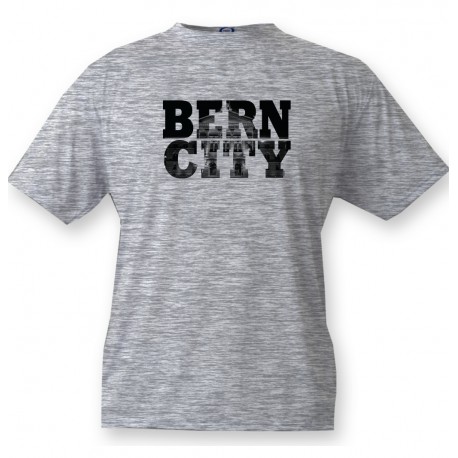 T-Shirt - BERN CITY Black, Ash Heater