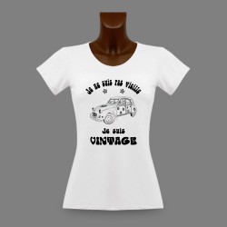 Frauen Mode T-shirt -  Vintage Hippie Deuche