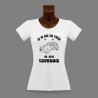 Women's funny fashion T-Shirt -  Vintage Hippie Deuche