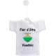 Mini T-Shirt - Fier d'être Vaudois