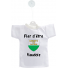 Mini T-Shirt - Fier d'être Vaudois