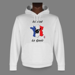 Funny Kapuzen-Sweatshirt - Ici c'est la Gaule