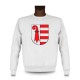 Uomo fashion Sweatshirt - Stemma di Jura, White