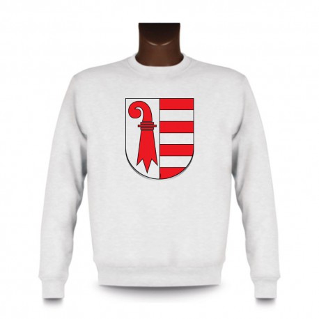 Men's Sweatshirt - Jura coat of arms, White