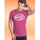 Baumwolle T-Shirt - Routier inside, 57-Fuchsia