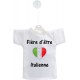 Car's Mini T-Shirt - Fière d'être Italienne