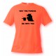 T-Shirt - May the Fondue be with You, Safety Orange