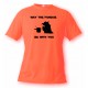 T-Shirt - May the Fondue be with You, Safety Orange